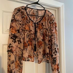 River Island sheer top